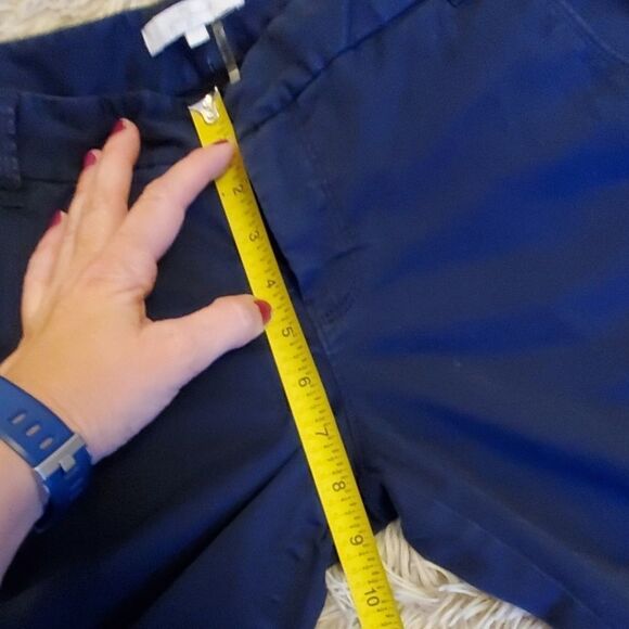 Navy blue 7 for all mankind skinny pants - Picture 6 of 8